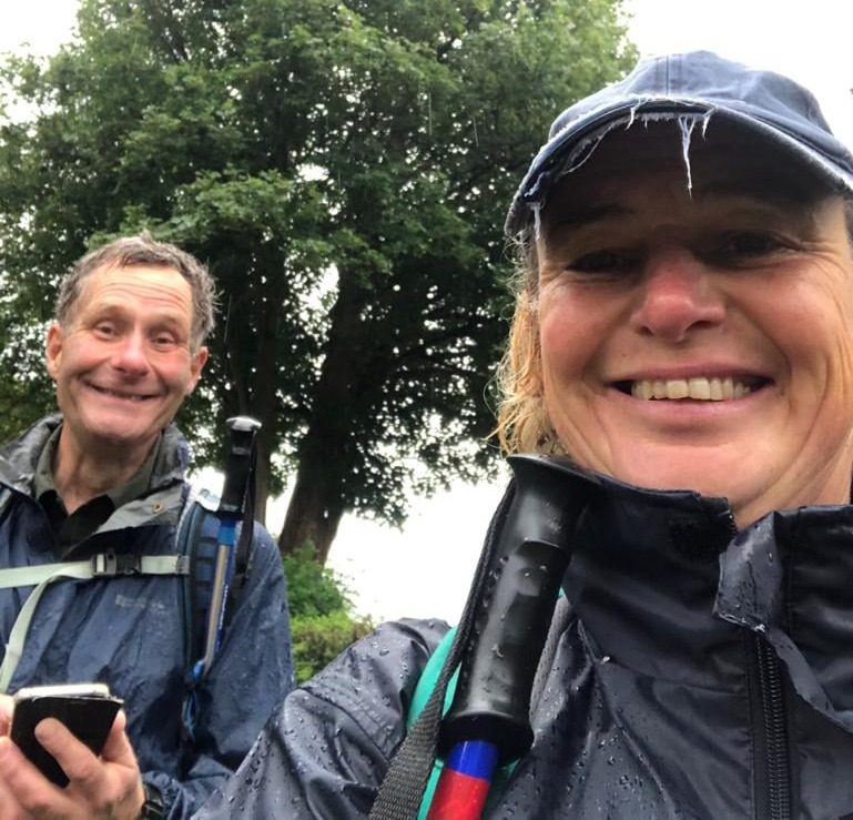 Sarah and Ed Neish Walking for Cameron