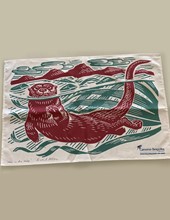 Otter Tea Towel