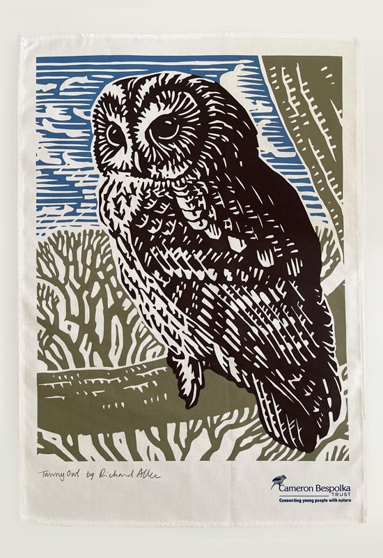 Owl Tea Towel