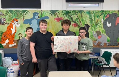 Scout's "Hedgehog Highway" project