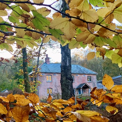 Cameron's Cottage in Autumn