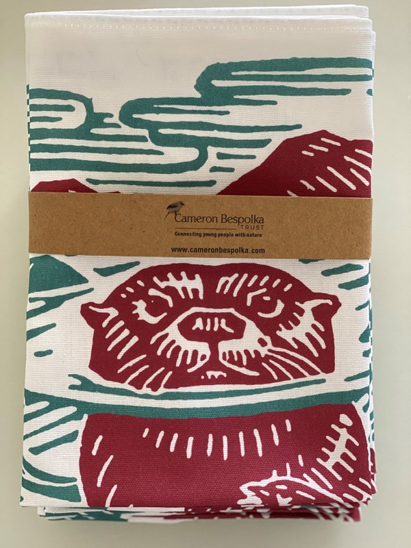 Otter Tea Towel
